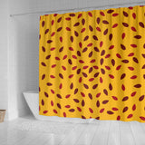 Passion Fruit Texture Shower Curtain Fulfilled In US