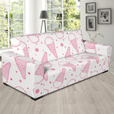 Hand Drawn Ice Cream Pattern Sofa Slipcover