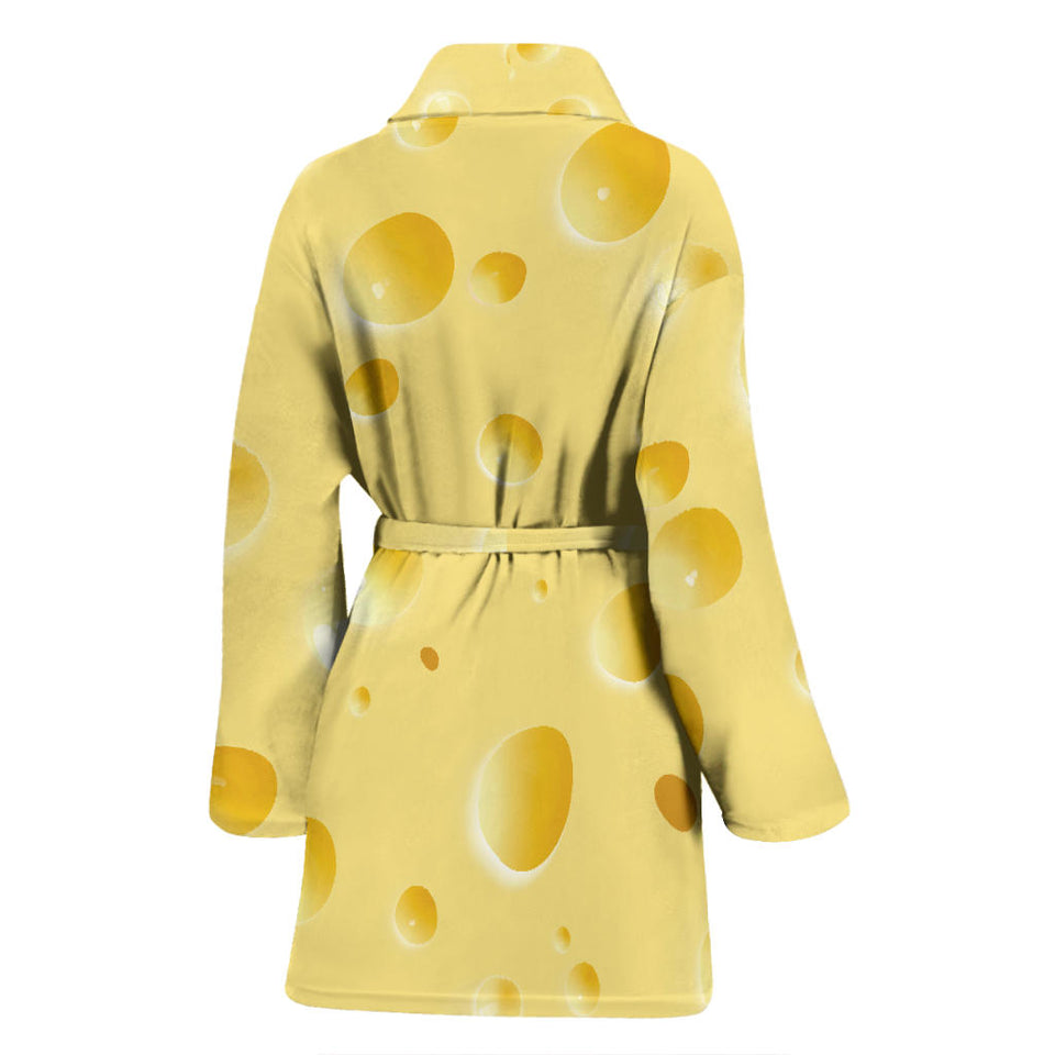 Cheese Texture Women'S Bathrobe