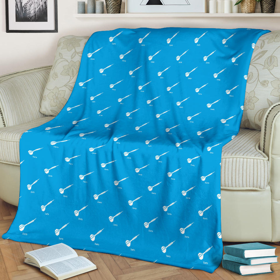 Darts Pattern Print Design 05 Premium Blanket
