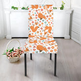 Squirrel Pattern Print Design 05 Dining Chair Slipcover