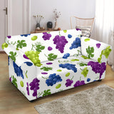 Grape Pattern Loveseat Couch Slipcover