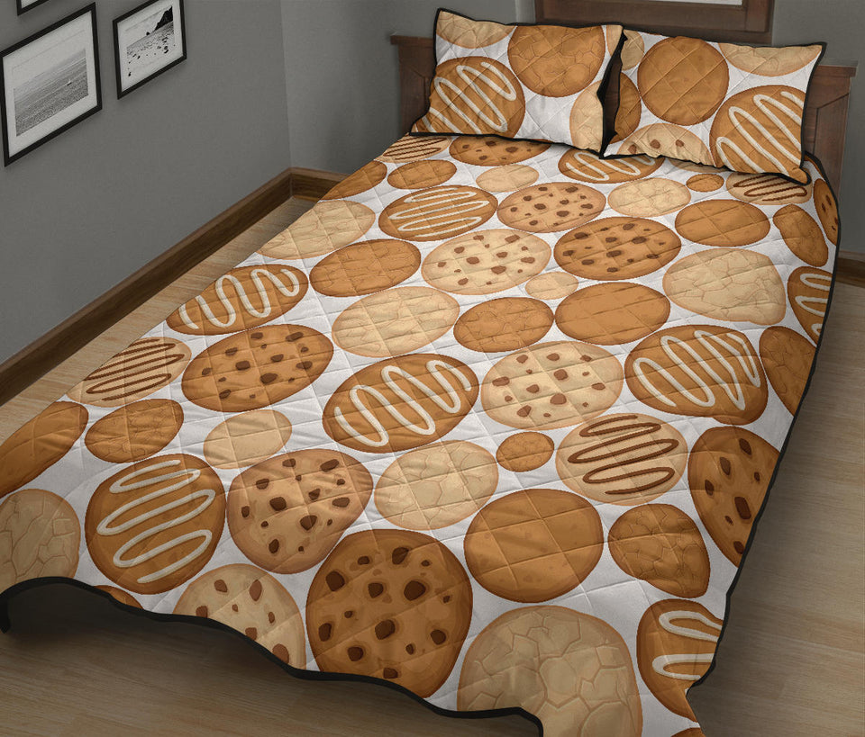 Various cookie pattern Quilt Bed Set