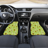 Snail Pattern Print Design 01 Front and Back Car Mats