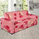 Cake Cherry Pattern Sofa Slipcover