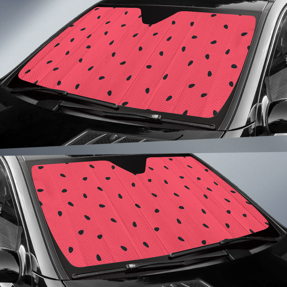 Watermelon Texture Background Car Sun Shade