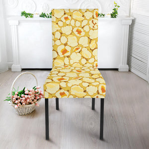 Popcorn Pattern Print Design 04 Dining Chair Slipcover