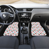 Pretzels Pattern Print Design 04 Front Car Mats