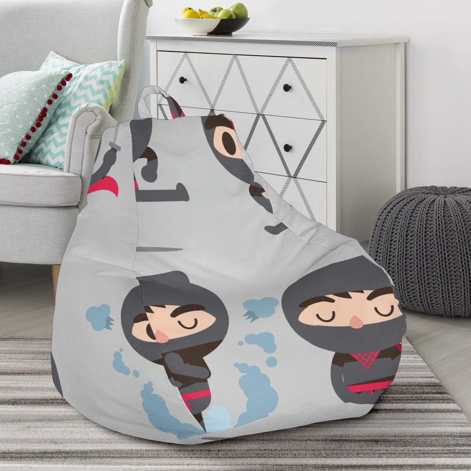 Cute Ninja Pattern Bean Bag Cover