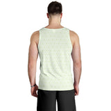 Cucumber pattern background Men Tank Top