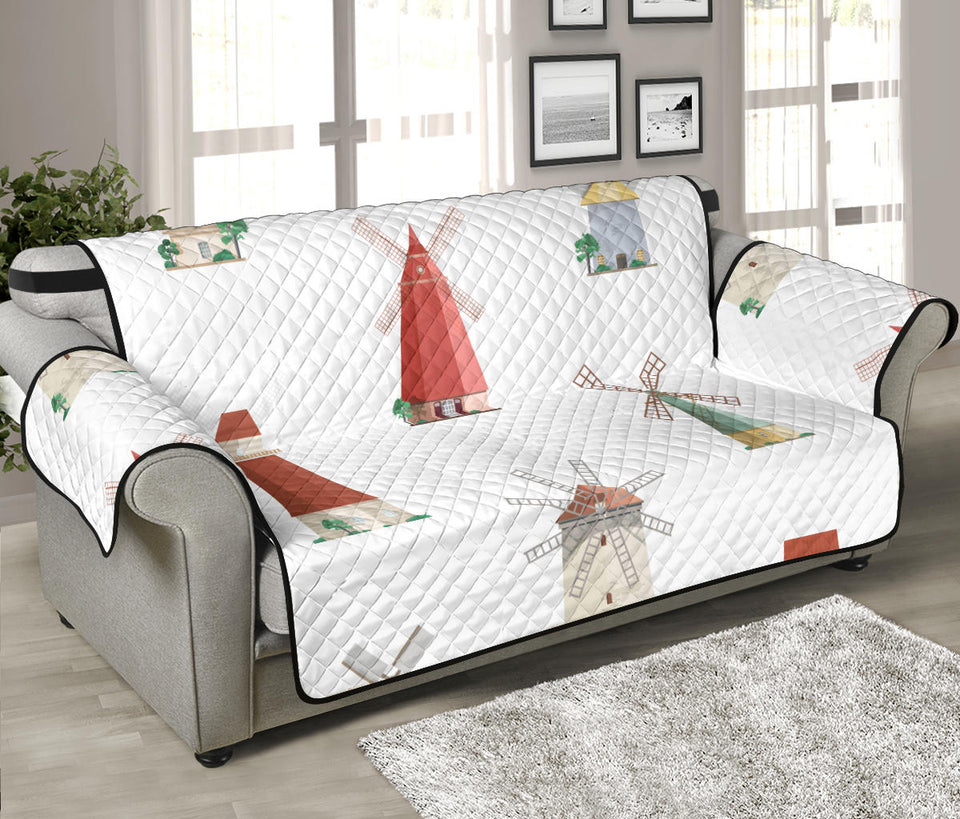 windmill design pattern Sofa Cover Protector