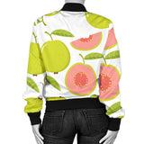 Guava Pattern Women'S Bomber Jacket