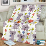 Cute Koalas Teapots Tea Premium Blanket