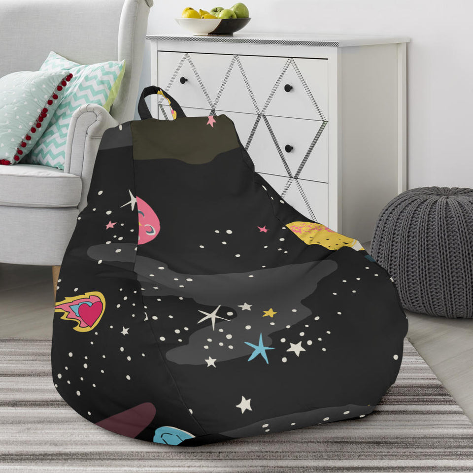 Space Pattern Bean Bag Cover