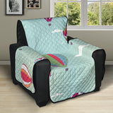 Hot Air Balloon design Pattern Recliner Cover Protector