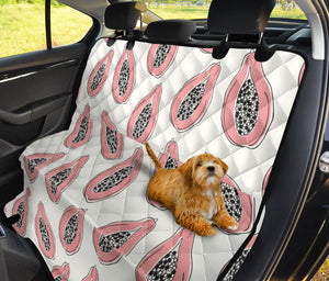 Papaya Pattern Dog Car Seat Covers