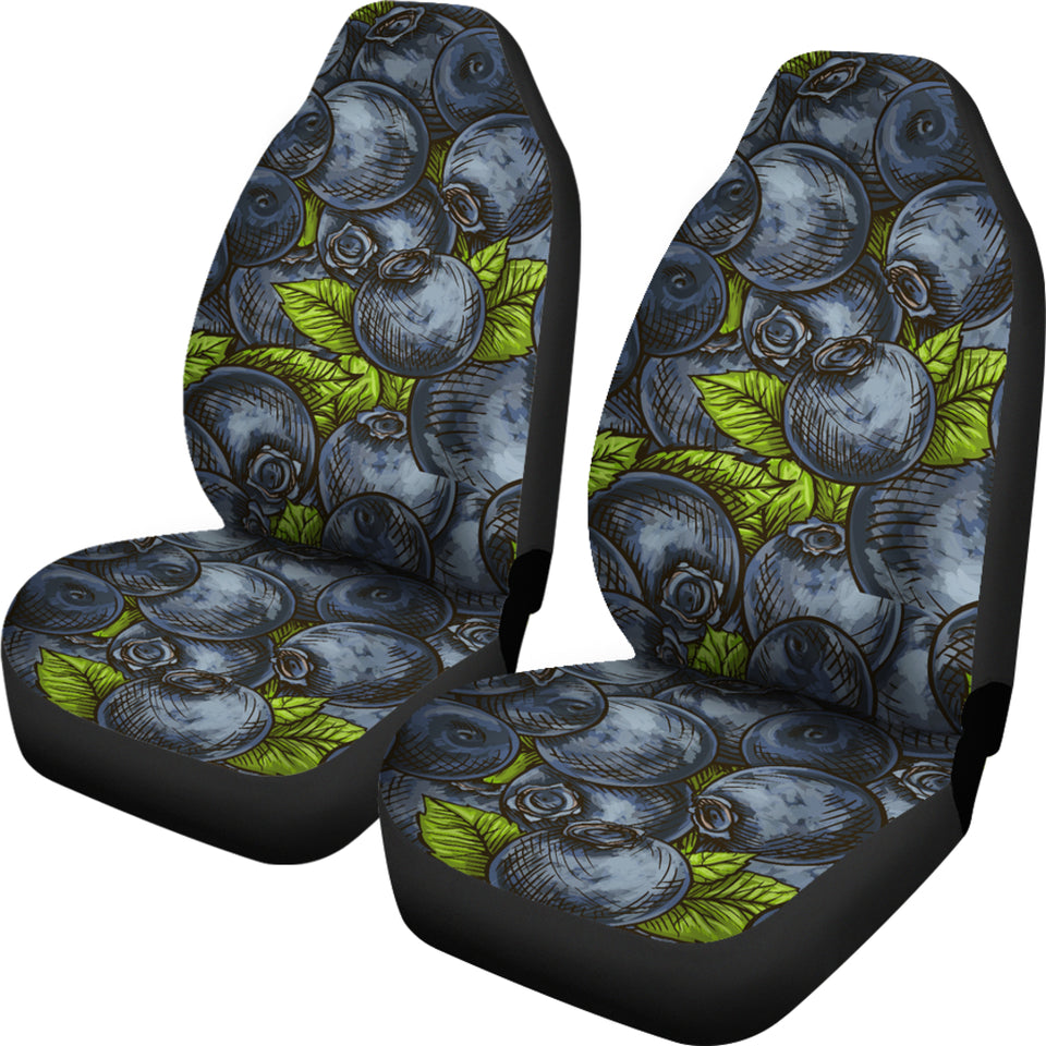 Blueberry Pattern  Universal Fit Car Seat Covers