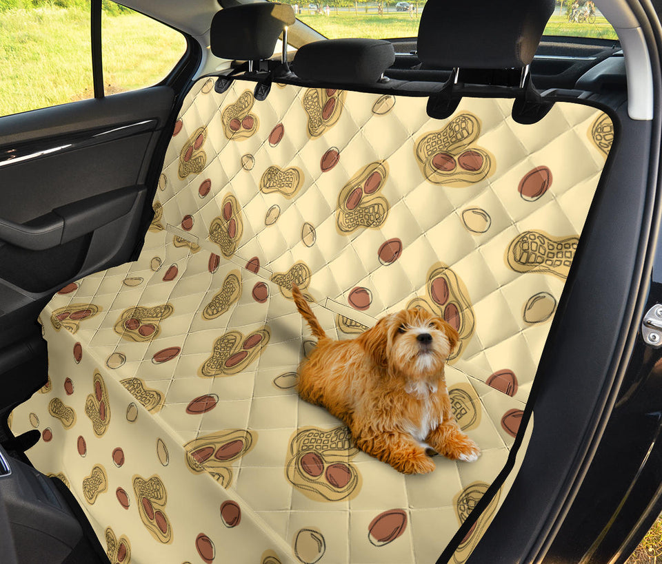 Peanuts Design Pattern Dog Car Seat Covers