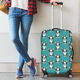 Hand Drawn Boston Terrier Dog Pattern Cabin Suitcases Luggages