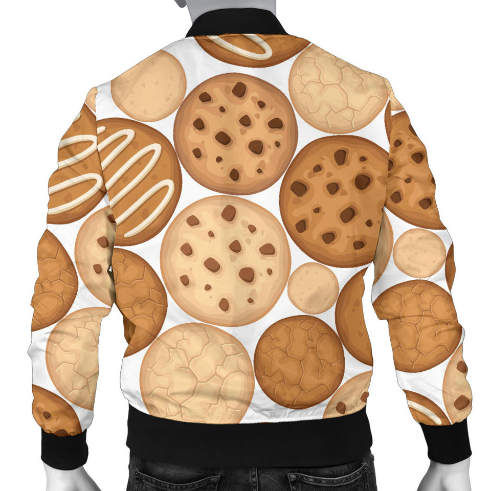 Various Cookie Pattern Men'S Bomber Jacket