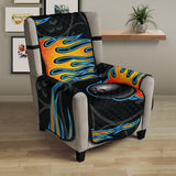 Bowling balls flame pattern Chair Cover Protector
