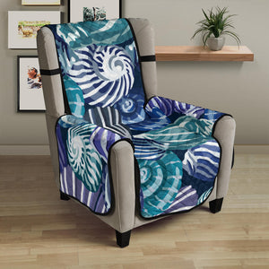 Shell design pattern Chair Cover Protector