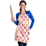Colorful Donut Pattern Adjustable Apron