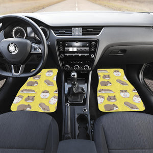 Cute Hamster Pattern Front Car Mats