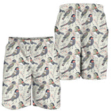 Pigeon Pattern Print Design 04 Men Shorts