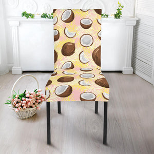 Coconut Pattern Print Design 05 Dining Chair Slipcover