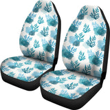 Coral Reef Pattern Print Design 04 Universal Fit Car Seat Covers