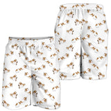 Jack Russel Pattern Print Design 04 Men Shorts