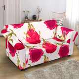 Dragon Fruits Design Pattern Loveseat Couch Slipcover