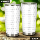 Airplane Print Pattern Tumbler