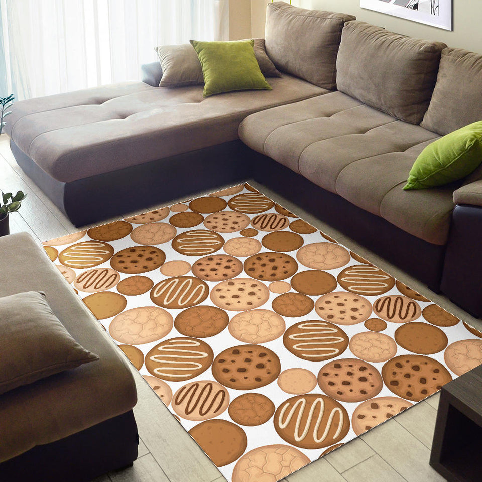 Various Cookie Pattern Area Rug