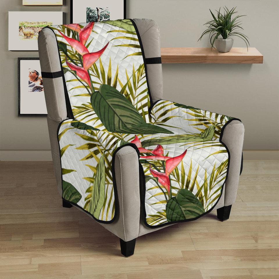 heliconia pattern Chair Cover Protector
