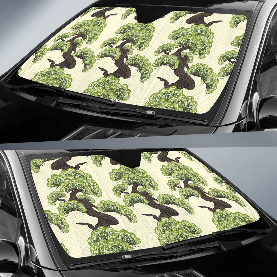 Bonsai Pattern Car Sun Shade