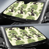 Bonsai Pattern Car Sun Shade