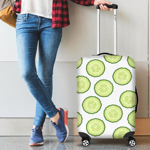 Cucumber Slices Pattern Luggage Covers