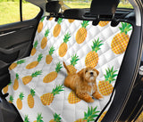 Pineapples Pattern Dog Car Seat Covers