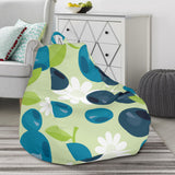 Blueberry Flower Pattern Bean Bag Cover