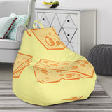 Cheese Design Pattern Bean Bag Cover