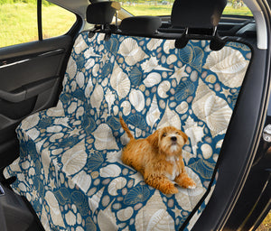 Shell Polynesian Tribal Design Pattern Dog Car Seat Covers