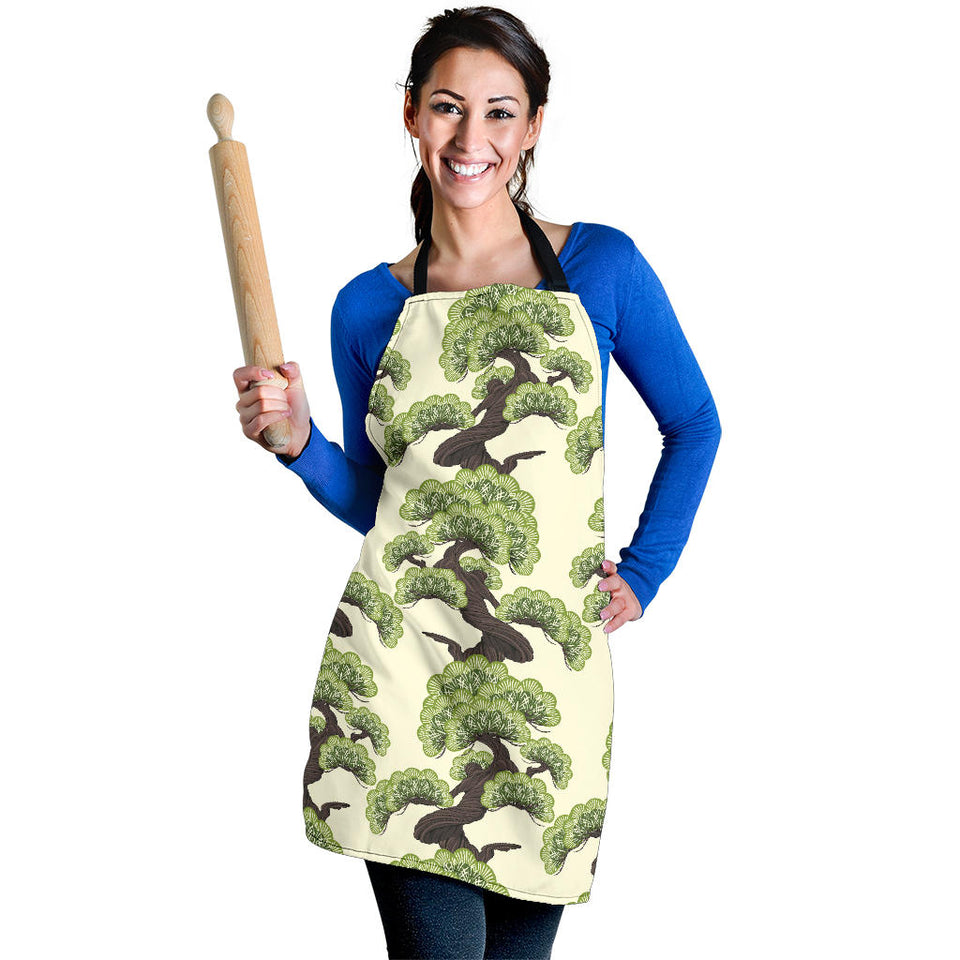 Bonsai Pattern Adjustable Apron