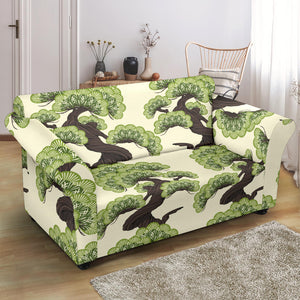 Bonsai Pattern Loveseat Couch Slipcover