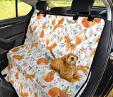 Cute Tribal Fox Pattern Dog Car Seat Covers