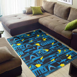 Shark Dangerous Area Rug