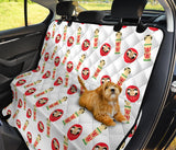 Daruma Japanese Wooden Doll Dog Car Seat Covers