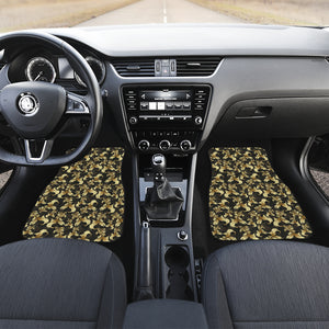 Goldfish Pattern Print Design 01 Front Car Mats