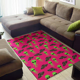 Alien Pattern Print Design 03 Area Rug